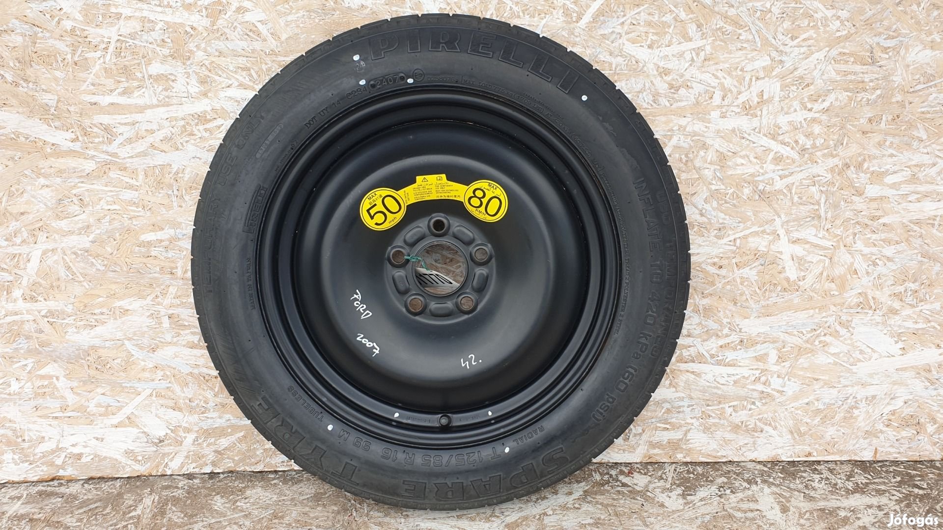 511770  Ford Focus 2, 2007, Mankókerék, 5X108X16, Agy: 63,4.