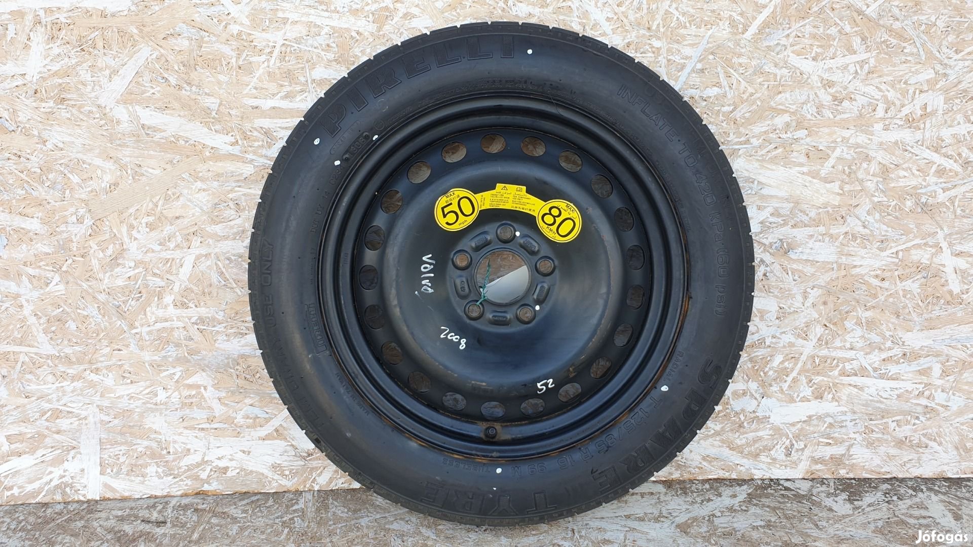 511780 Volvo C30, S40, 2008, Mankókerék, 5X108X16, Agy? 63,4.