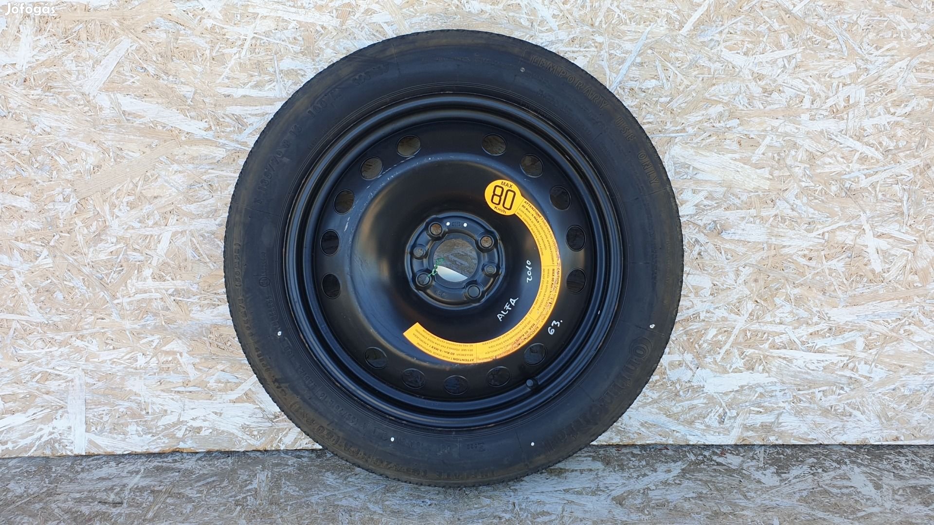 511869 Alfa Romeo Mito, 2010, Mankókerék, 4X98X16, Agy: 58,1.