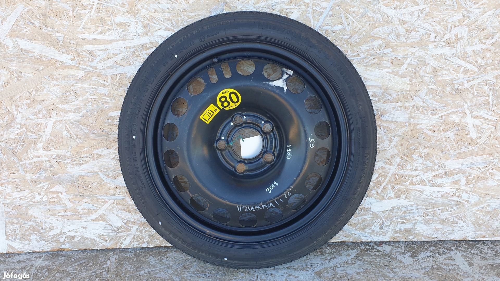 511871 Opel Zafira B, Astra H, 2008 Mankókerék, 5X110X16, Agy 65,1.