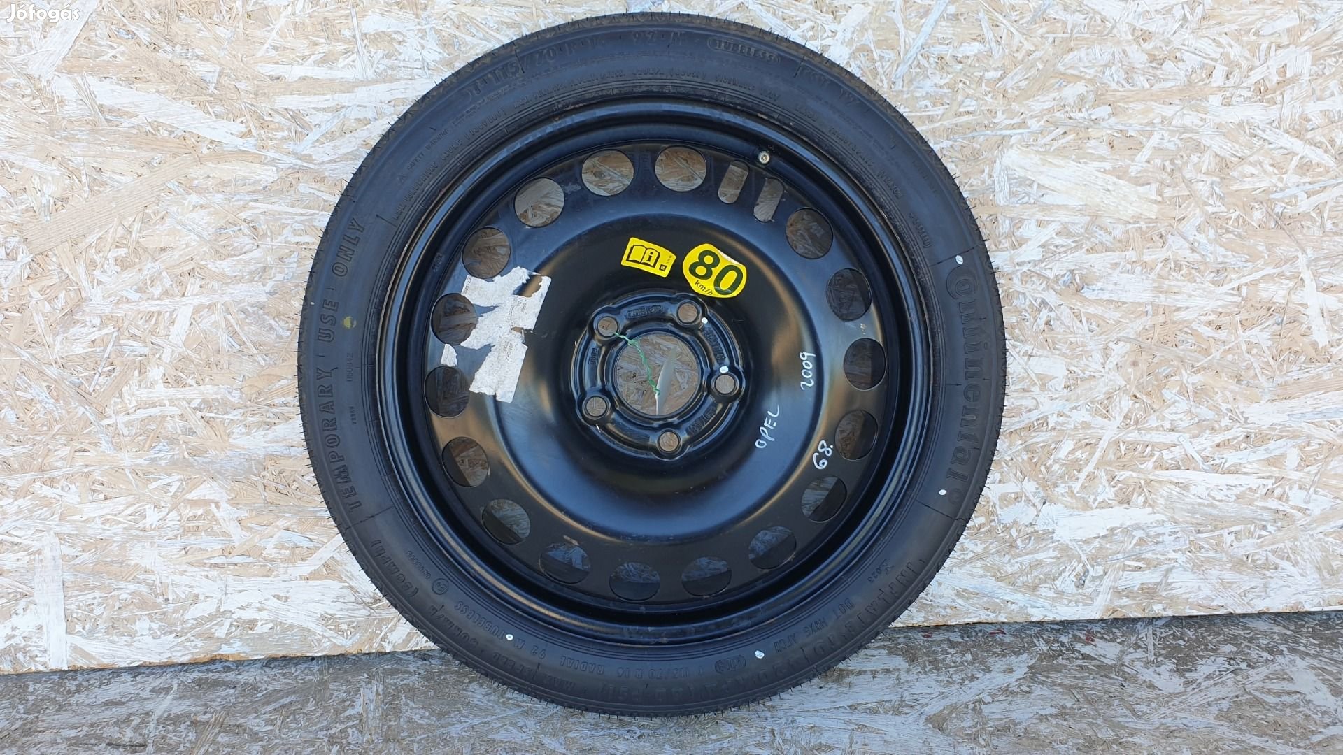 511874 Opel Astra H, Zafira B, 2009 Mankókerék, 5X110X16, Agy 65,1.