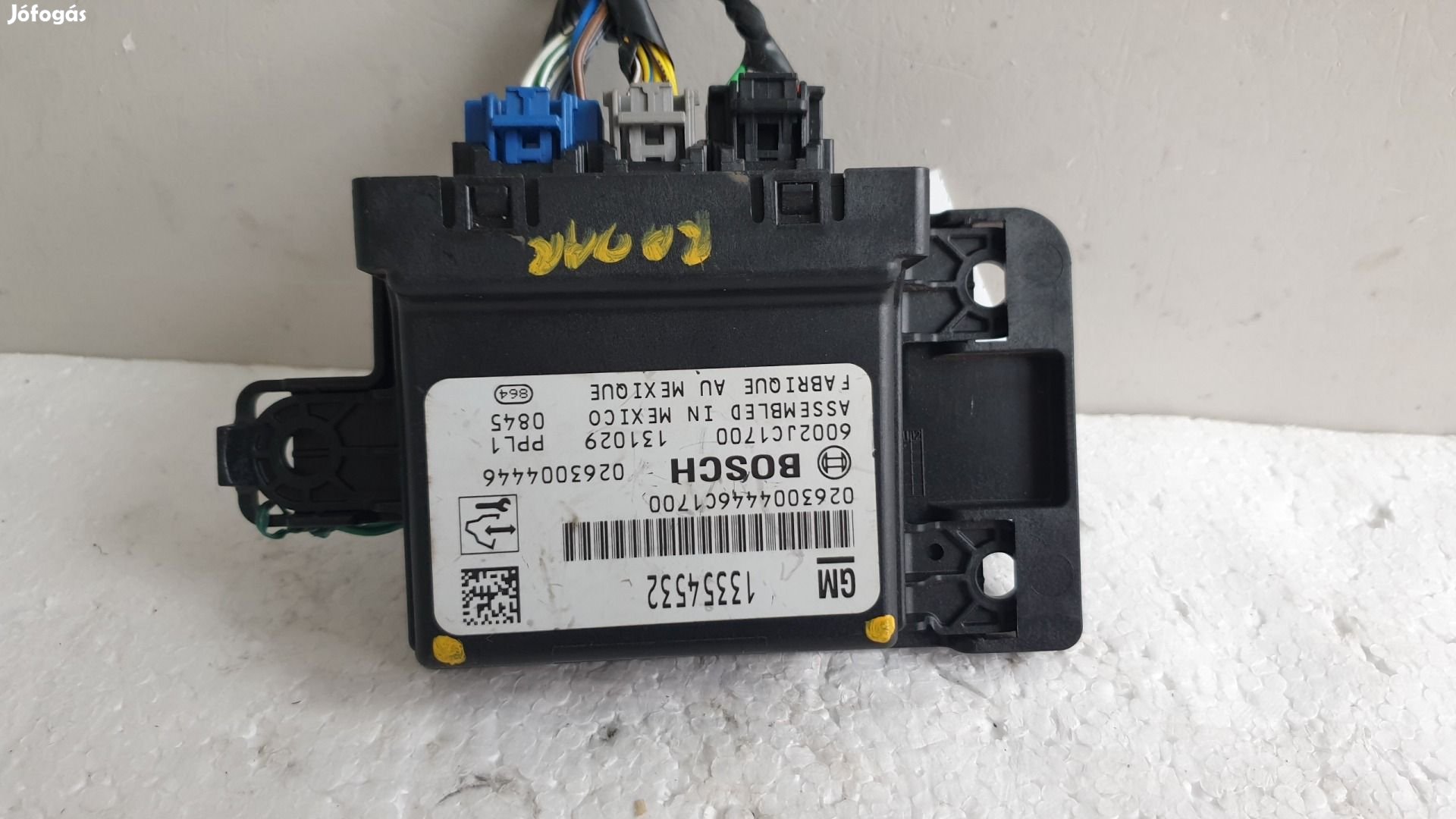 511914 Opel Insignia 2013, Tolatóradar Tolatószenzor