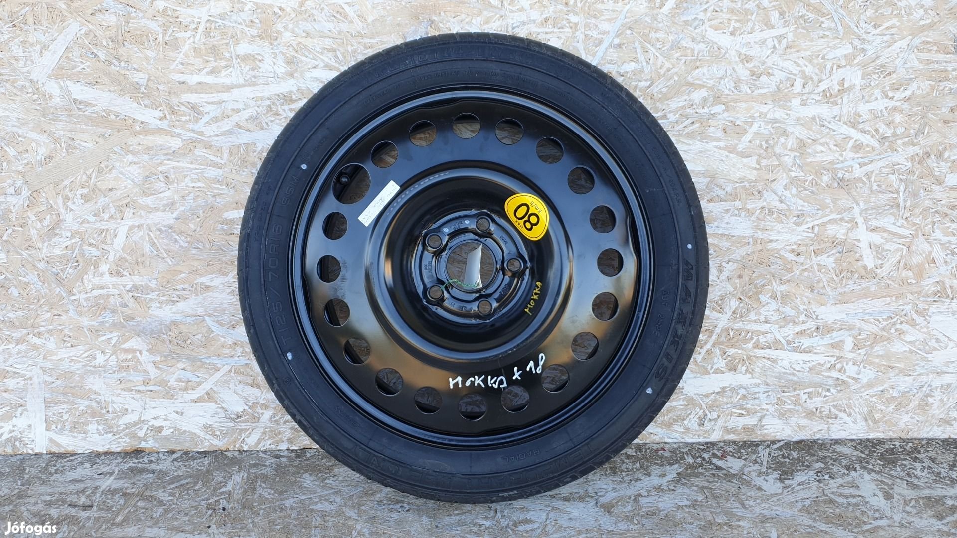 512252 Opel Mokka X, 2018, Mankókerék, Pótkerék, 5X105X16, Agy:
