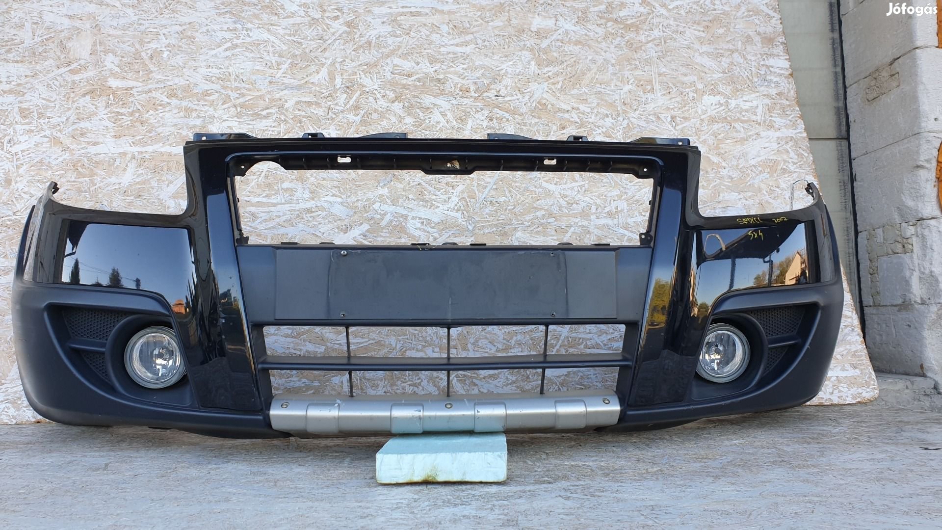 512255 Fiat Sedici, SX4, 2007, Ködlámpás Első Lökhárító,