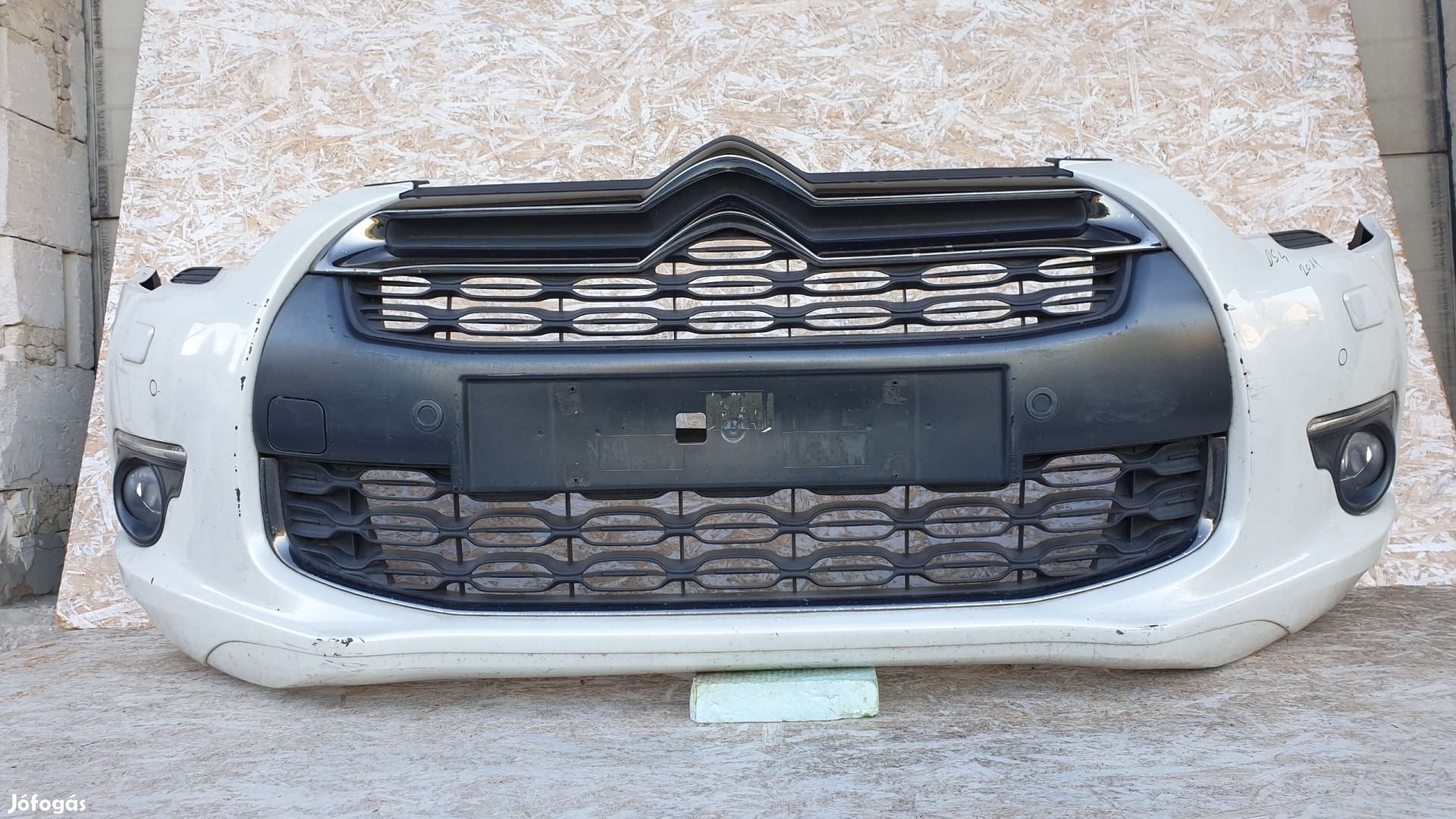 512258 Citroen DS4, 2012, Első Lökhárító, Radar, Mosó, Ködlámpa.