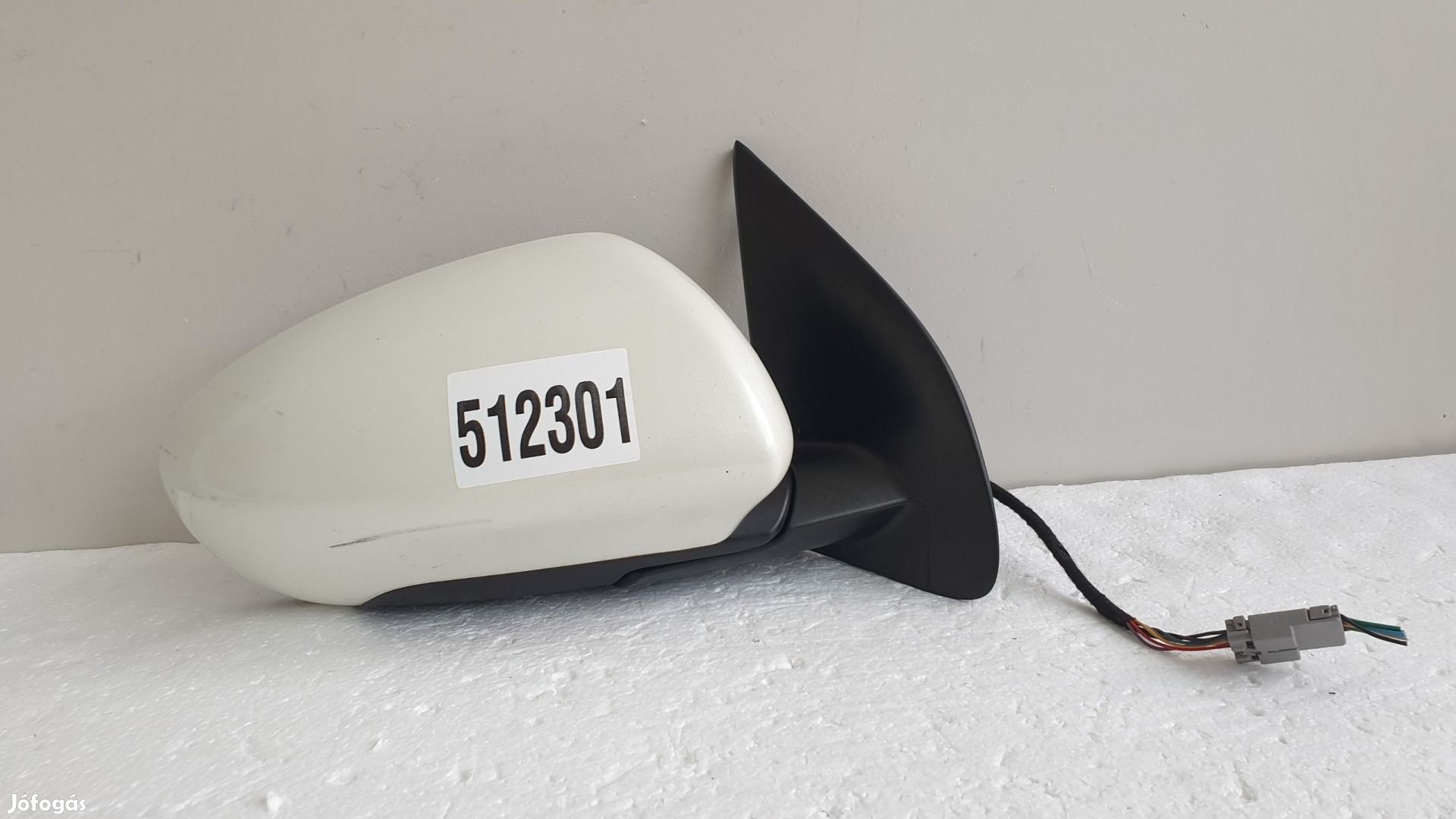 512301 Nissan Qashqai, 2013, Jobb Visszapillantó Tükör, 7 Vezeték,