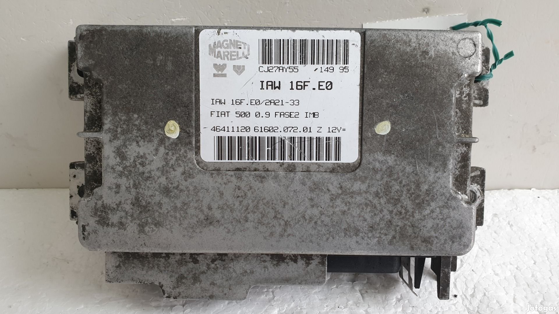 512371 Fiat Cinquecento, Benzin, Motorvezérlő, 46411120,
