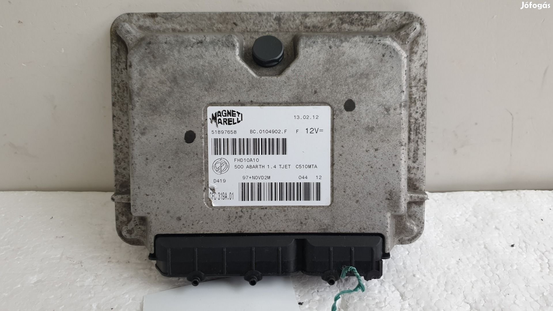 512384 Fiat 500, 1.4 T Jet, Automataváltó Vezérlő, 51897658.