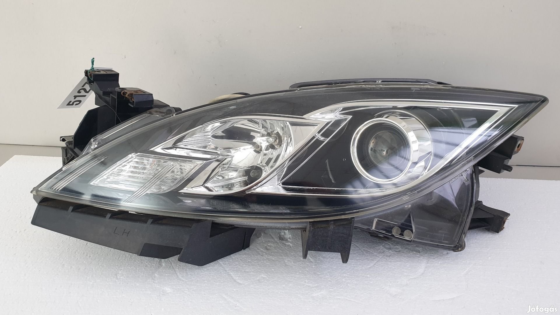 512787 Mazda 6, 2009, Bal Projektoros Fényszóró, Lámpa,