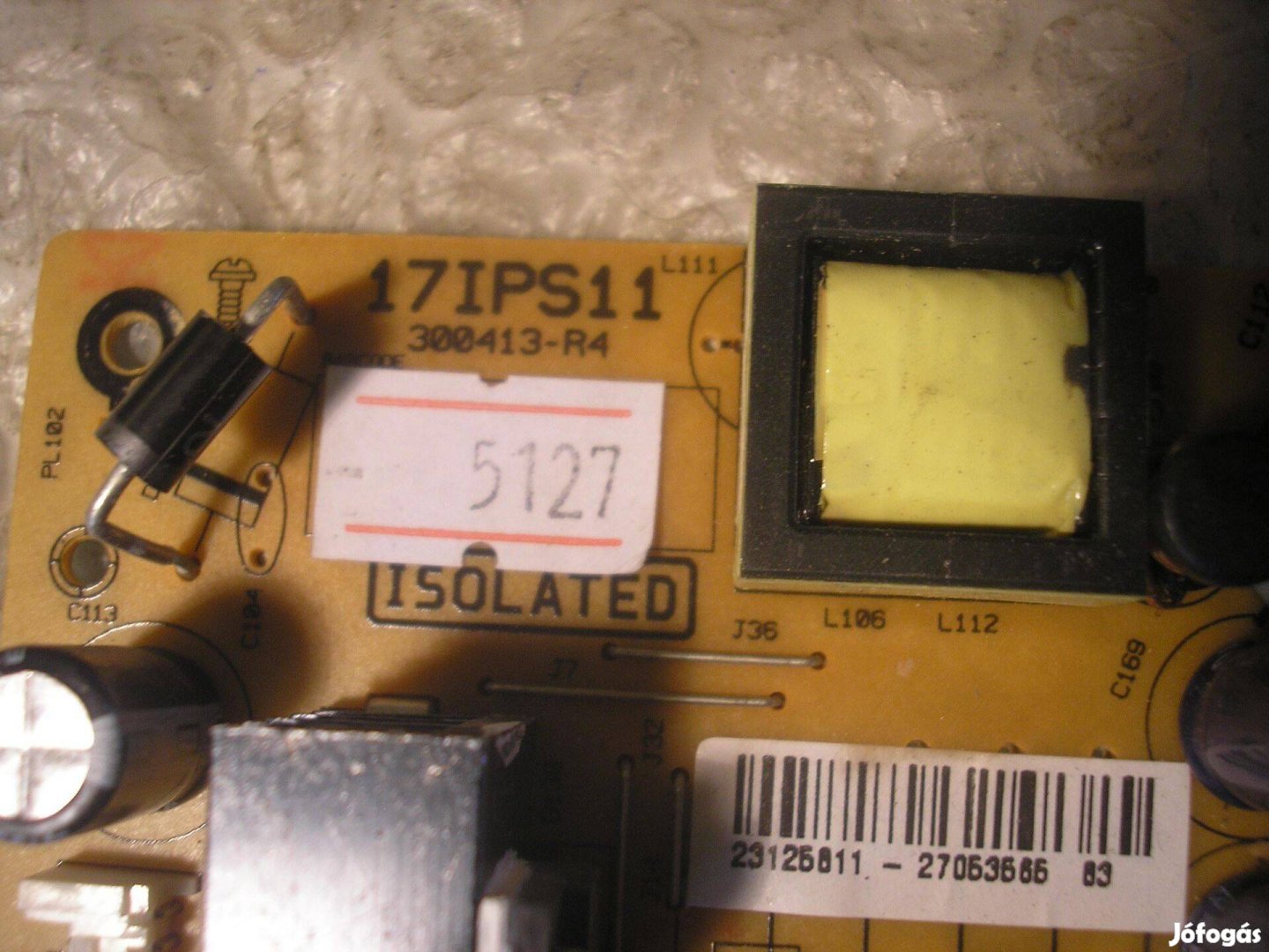 5127 Vestel 17IPS11 300413-R4 23125811 tápegység Technika Orion Finlux