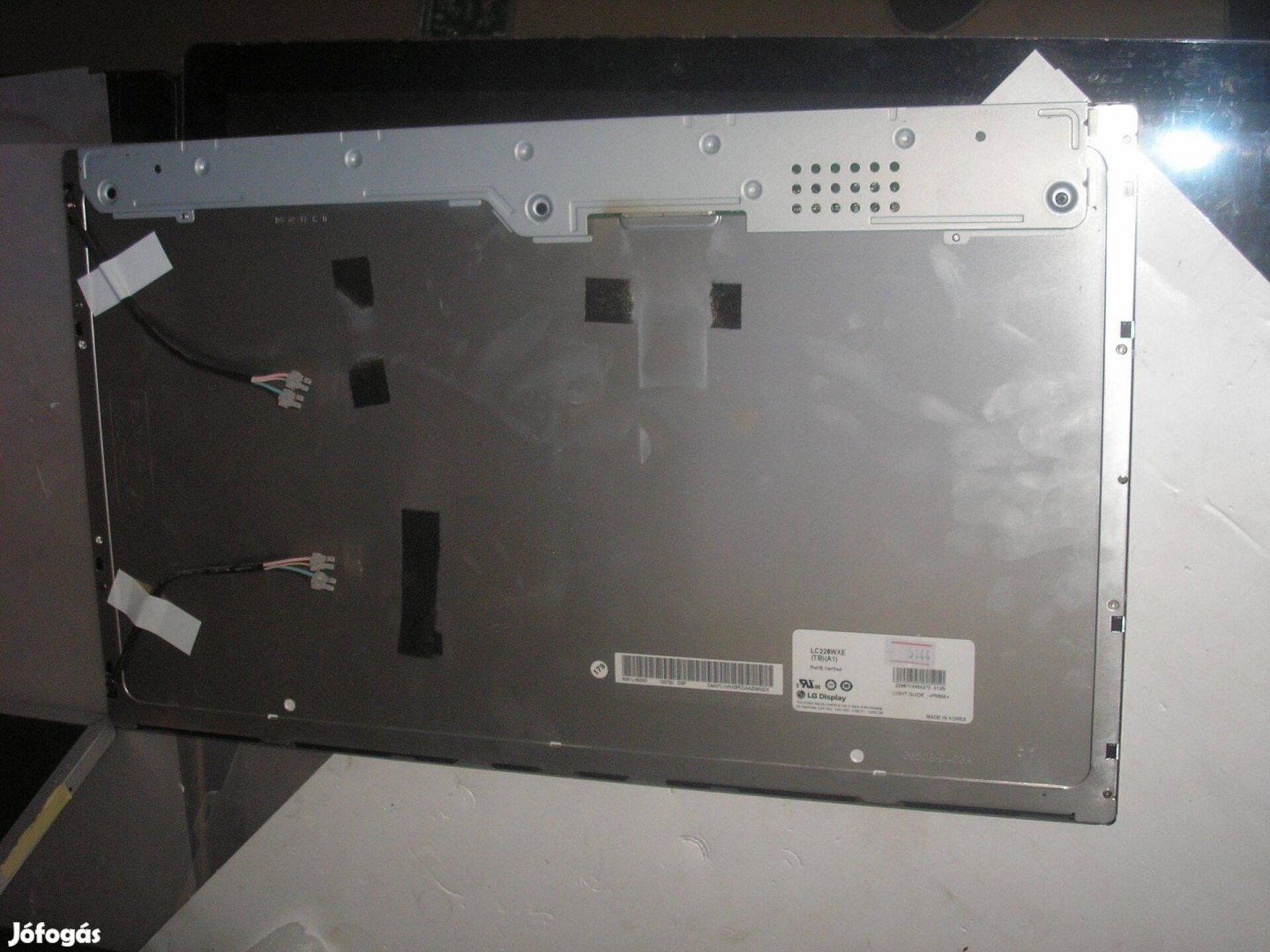 5144 LG 22" LC220Wxe (TB)(A1) LCD TV monitor kijelző HD 4xccfl Wxga 13