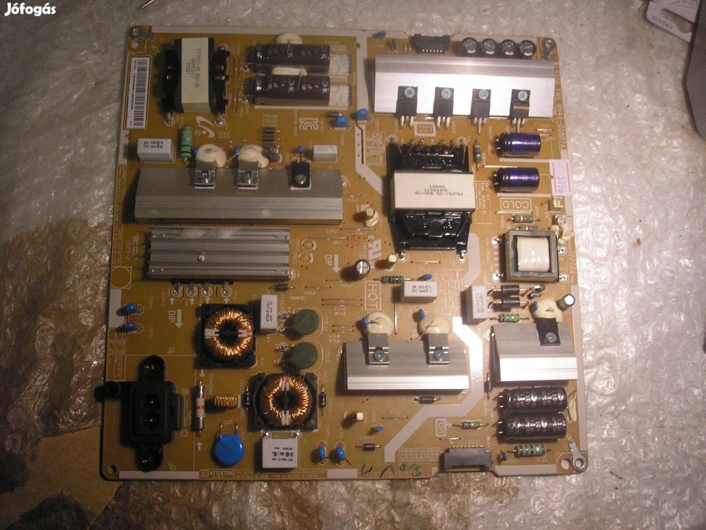 5196 Samsung UE55JU6485 tápegység BN44-00807A L55S6_Fhs REV1.2