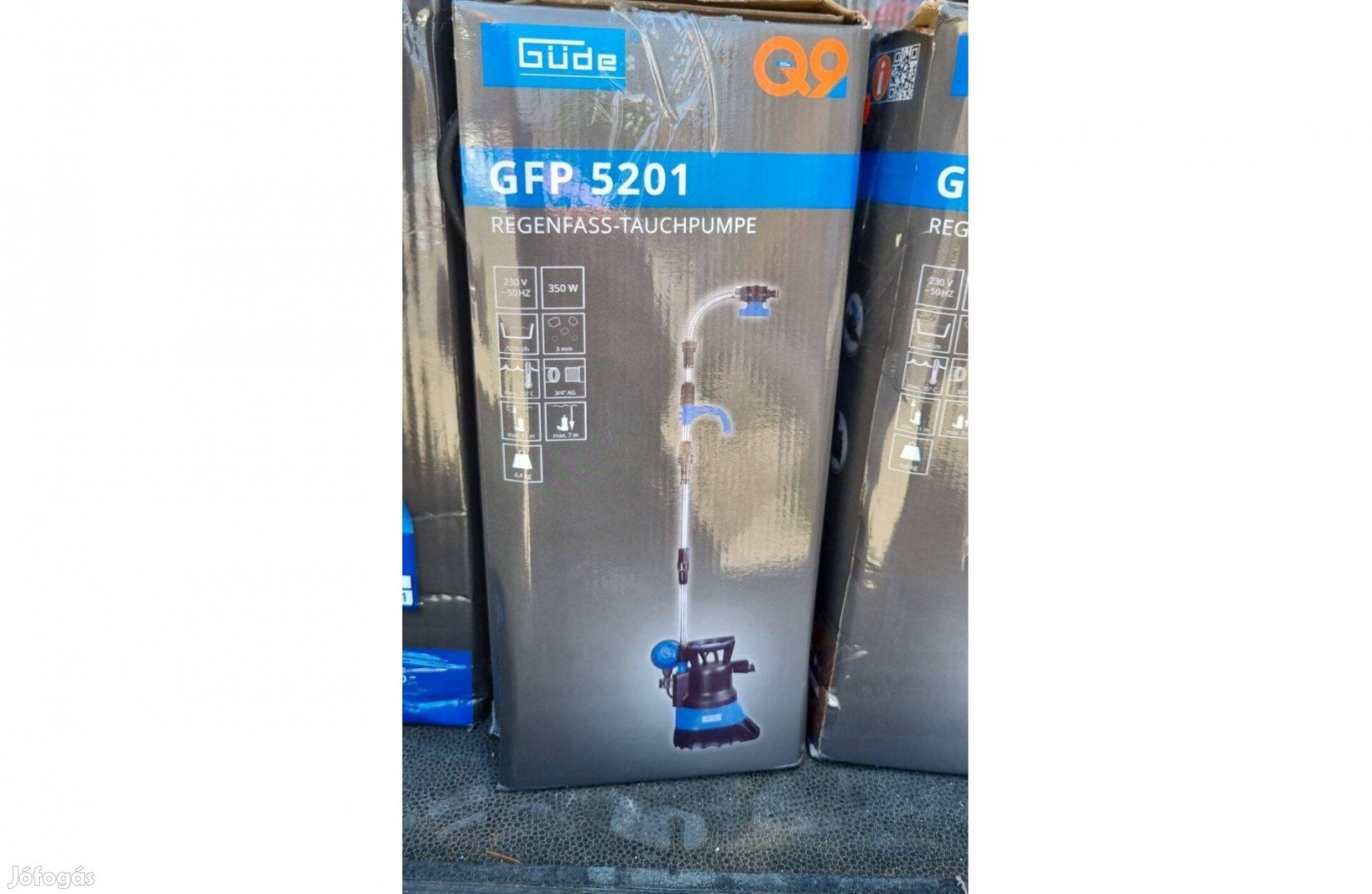 5200liter óránkénti vízhozammal merülő búvárszivattyú