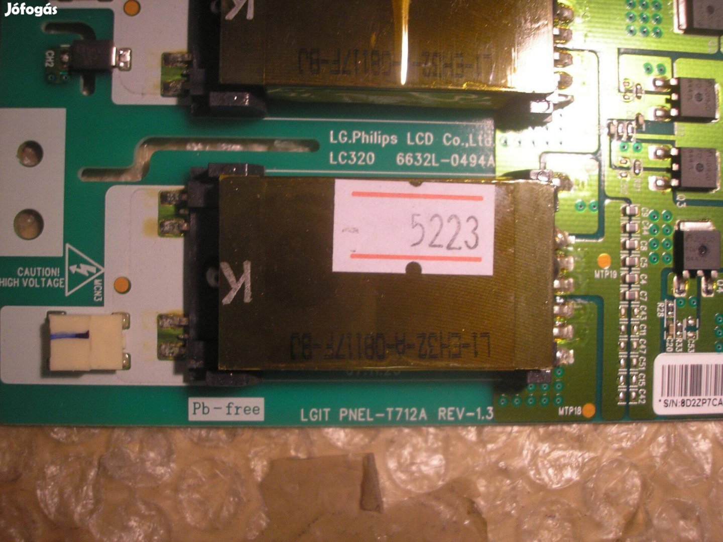 5223 LG inverter LC320 6632L-0494A 2300KTG006A-F Lgit Pnel-T7123A REV-