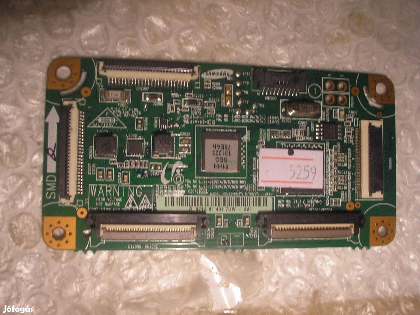 5259 Samsung CTRL 51HH LJ92-02021A LJ41-10346A R1.2