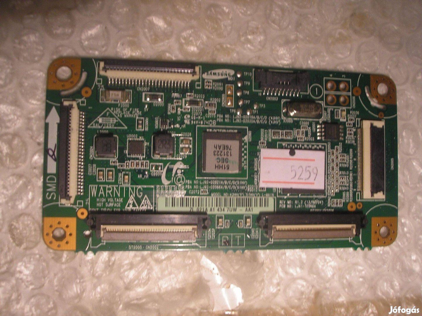 5259 Samsung CTRL 51HH LJ92-02021A LJ41-10346A R1.2