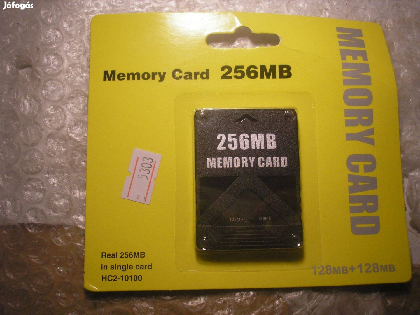 5303 2x128mb 256mb Sony PS2 Playstation 2 memória kártya HC2-10100