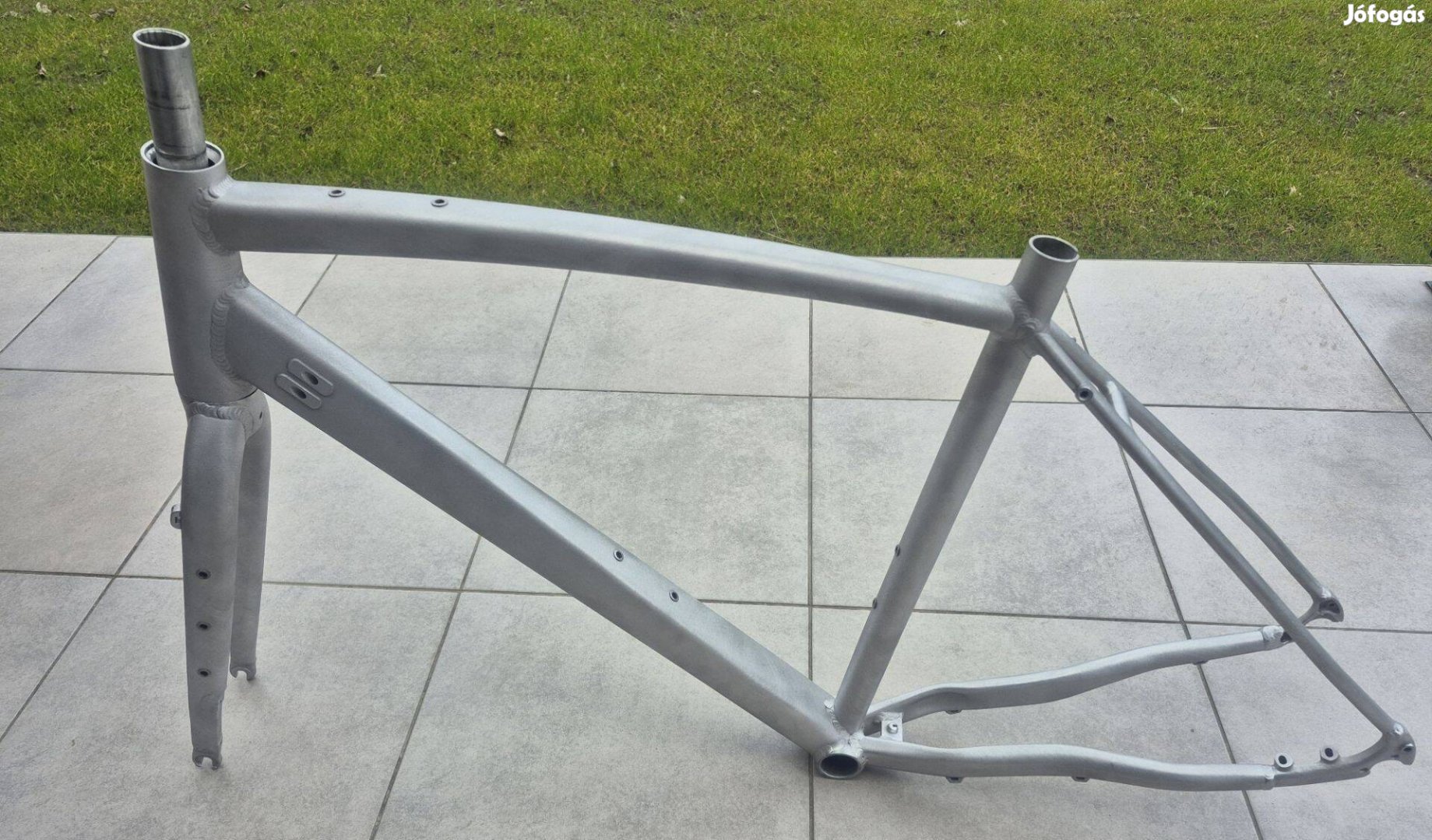 54cm M Gravel Al-6061 T6 alu váz villa szett. Nyersszálcsisz