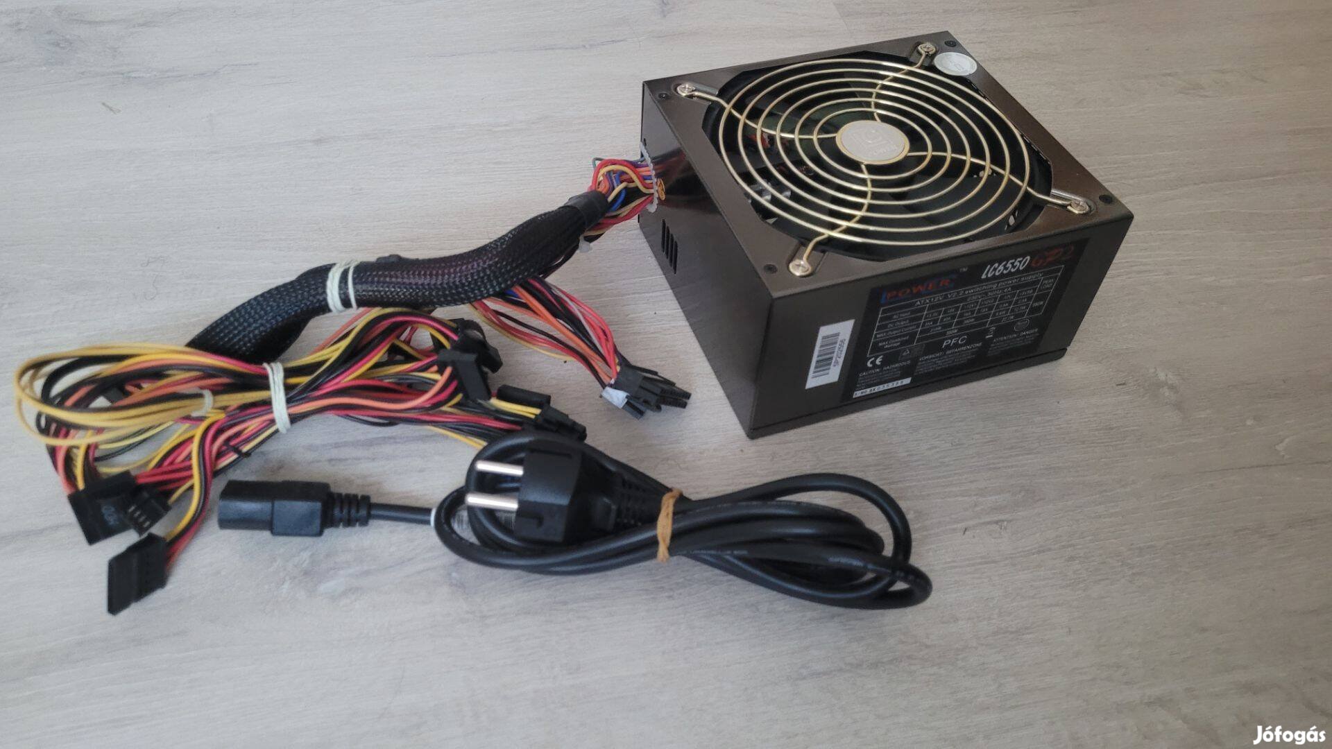 550W Asztali számítógép (PC) táp