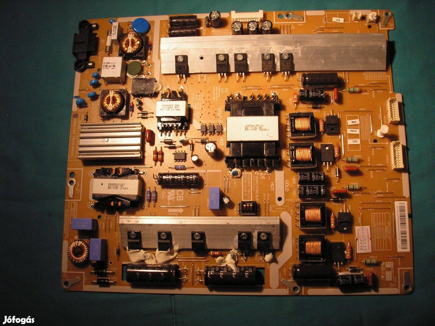 5512 Samsung tápegység BN44-00543A PD50B2Q_Cdy UN50Es6900 REV 1.1