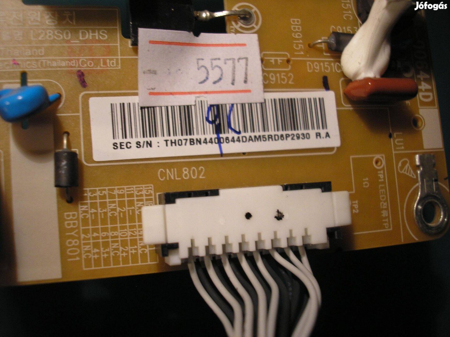 5577 Samsung tápegység BN44-00644D L28S0_DHS REV 1.0 ue28f4000 T28D310