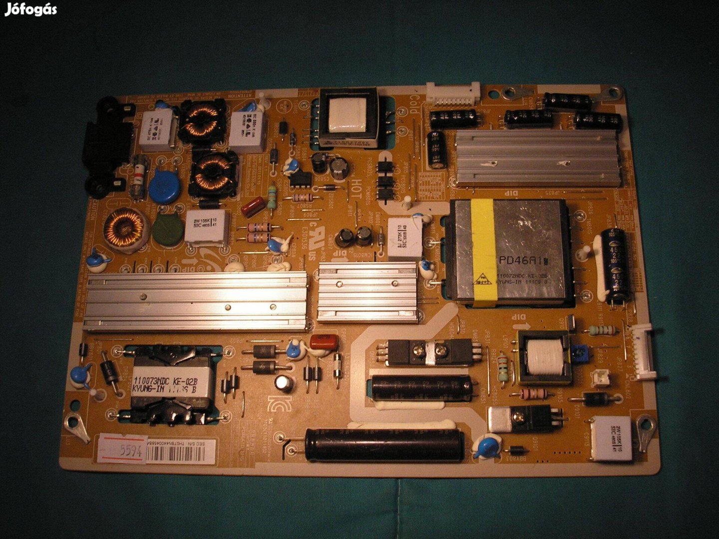 5594 Samsung UE32D6500 tápegység BN44-00458B PD46A1D_Bhs REV 1.1