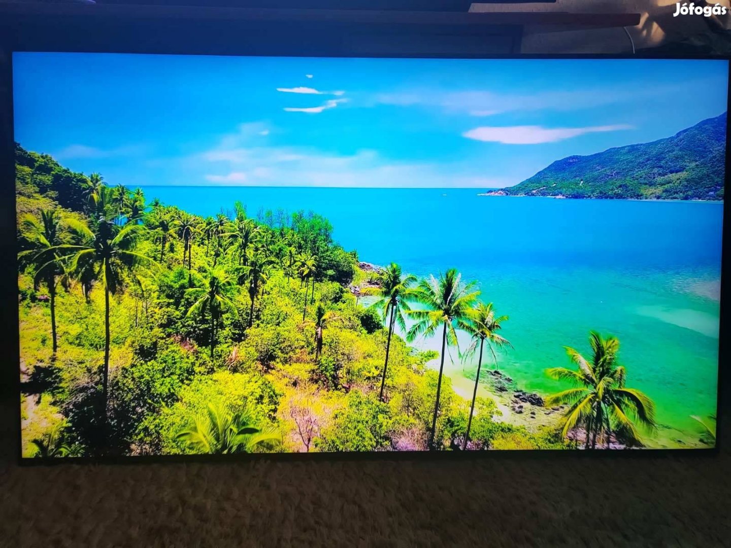 55 139 cm Samsung 8K Qled Smart TV televízió Hibás