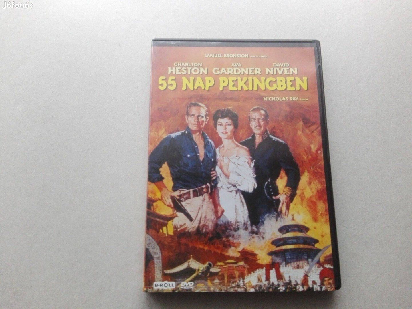 55 nap Pekingben c.eredeti,hibátlan állapotú(magyar)DVD film eladó