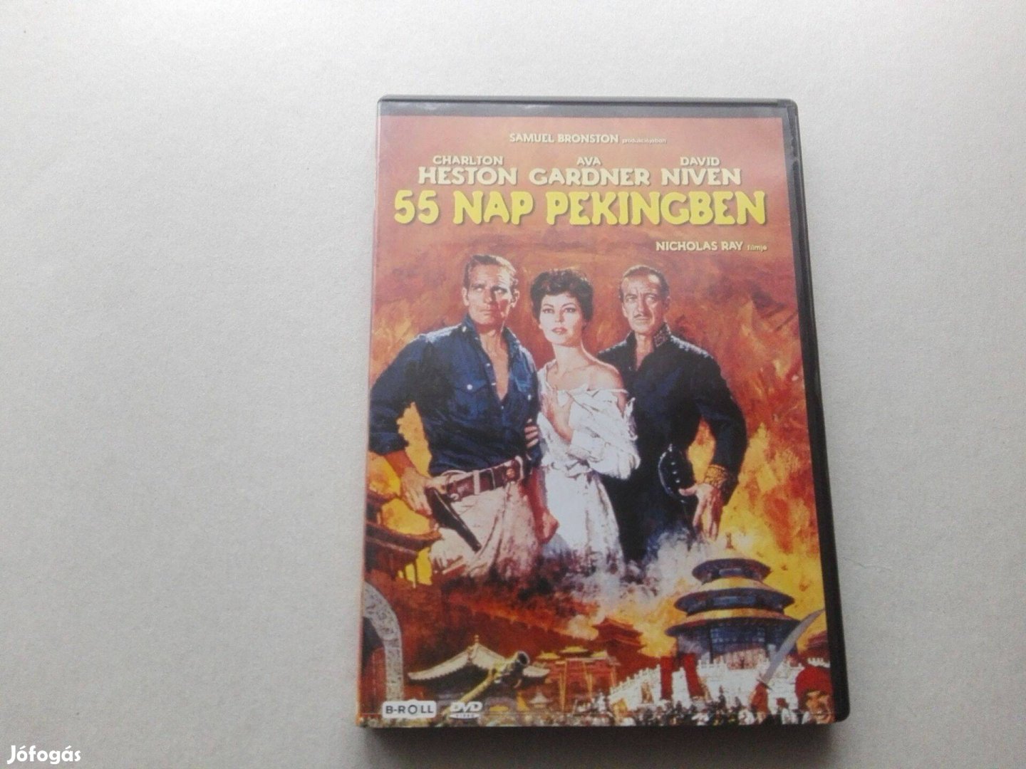 55 nap Pekingben c.eredeti,hibátlan állapotú(magyar)DVD film eladó