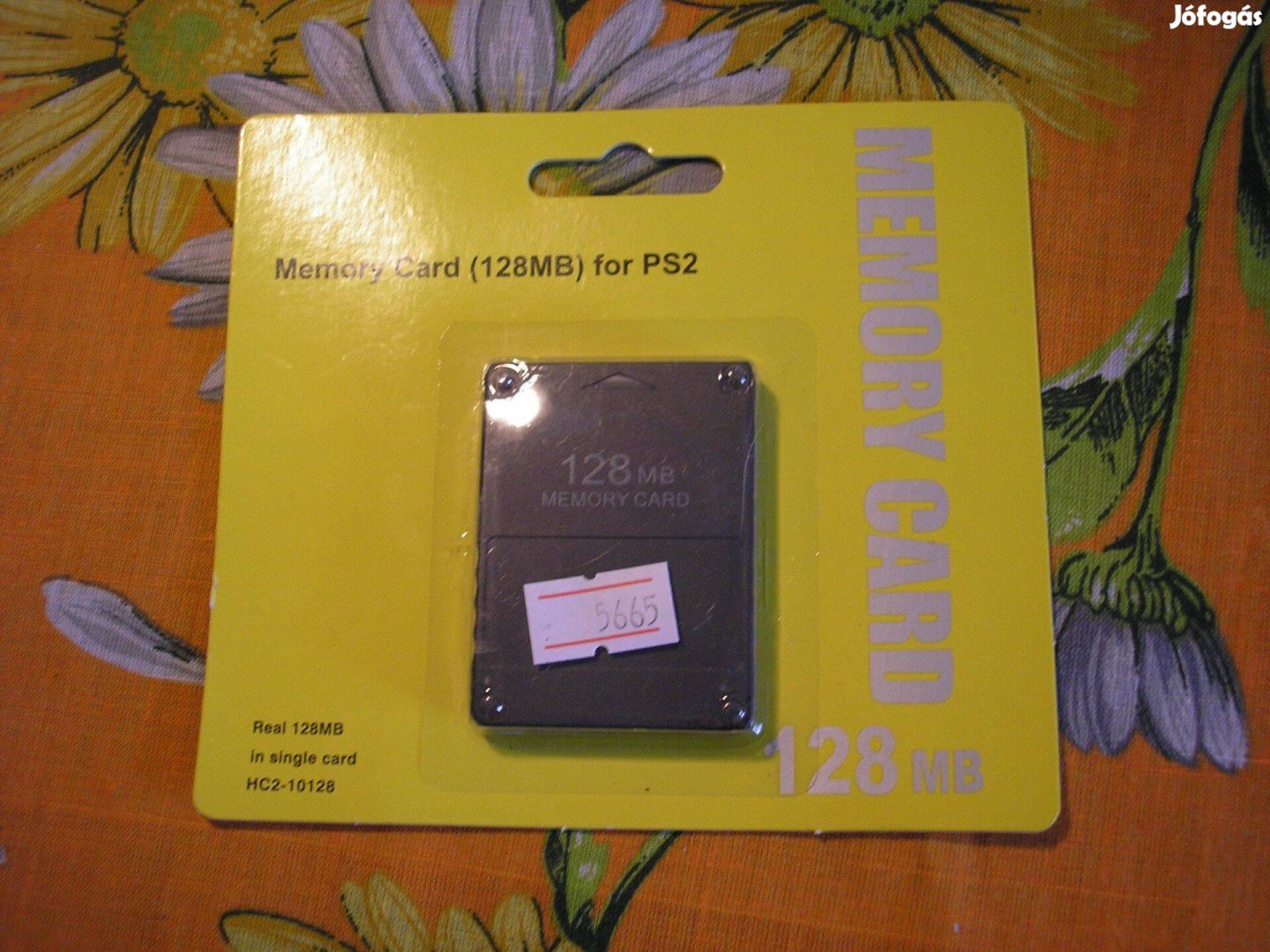 5665 128mb Sony PS2 Playstation 2 memória kártya HC2-10128