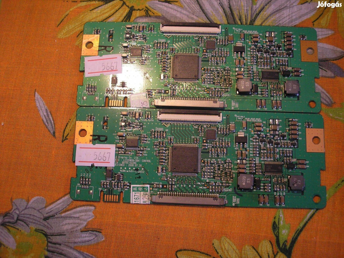 5667 LG T-CON panel LC320Wxn-SBA1 6870C-0238A / 0238B