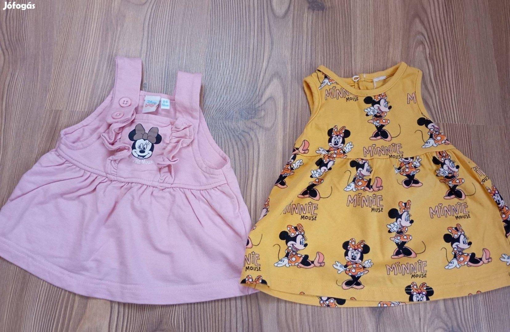 56-62 Disney Minnie egeres lány kis ruha csomag újszerű
