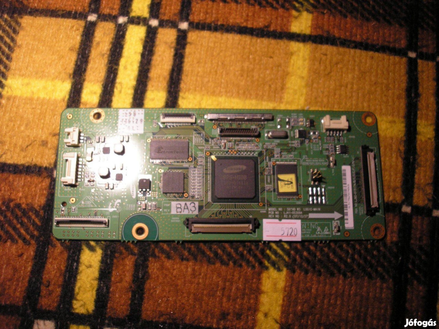 5720 Samsung CTRL 50'HD W3 LJ41-05309A R2.0 LJ92-01517A