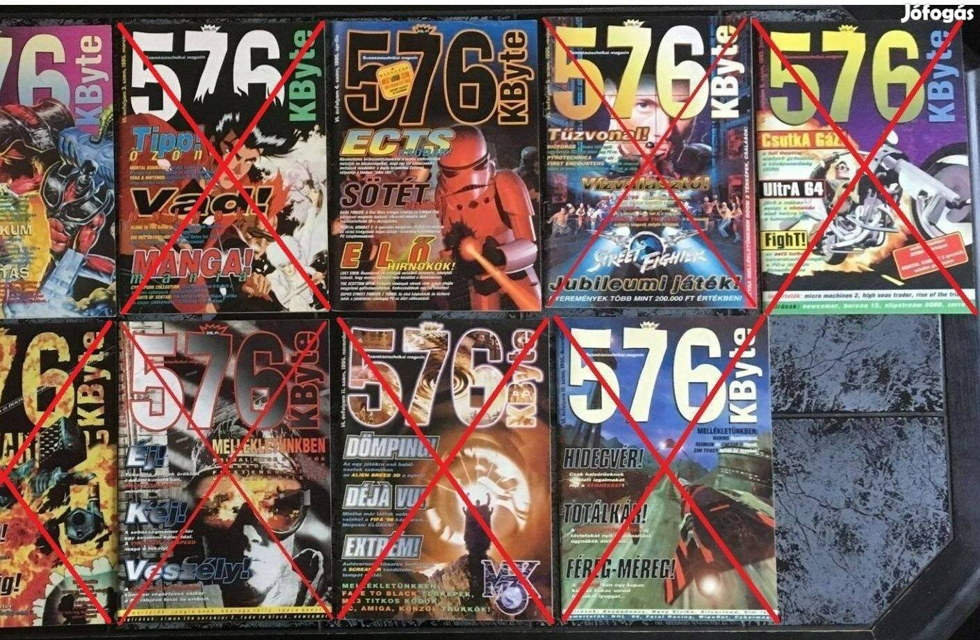 576 Kbyte ujságok