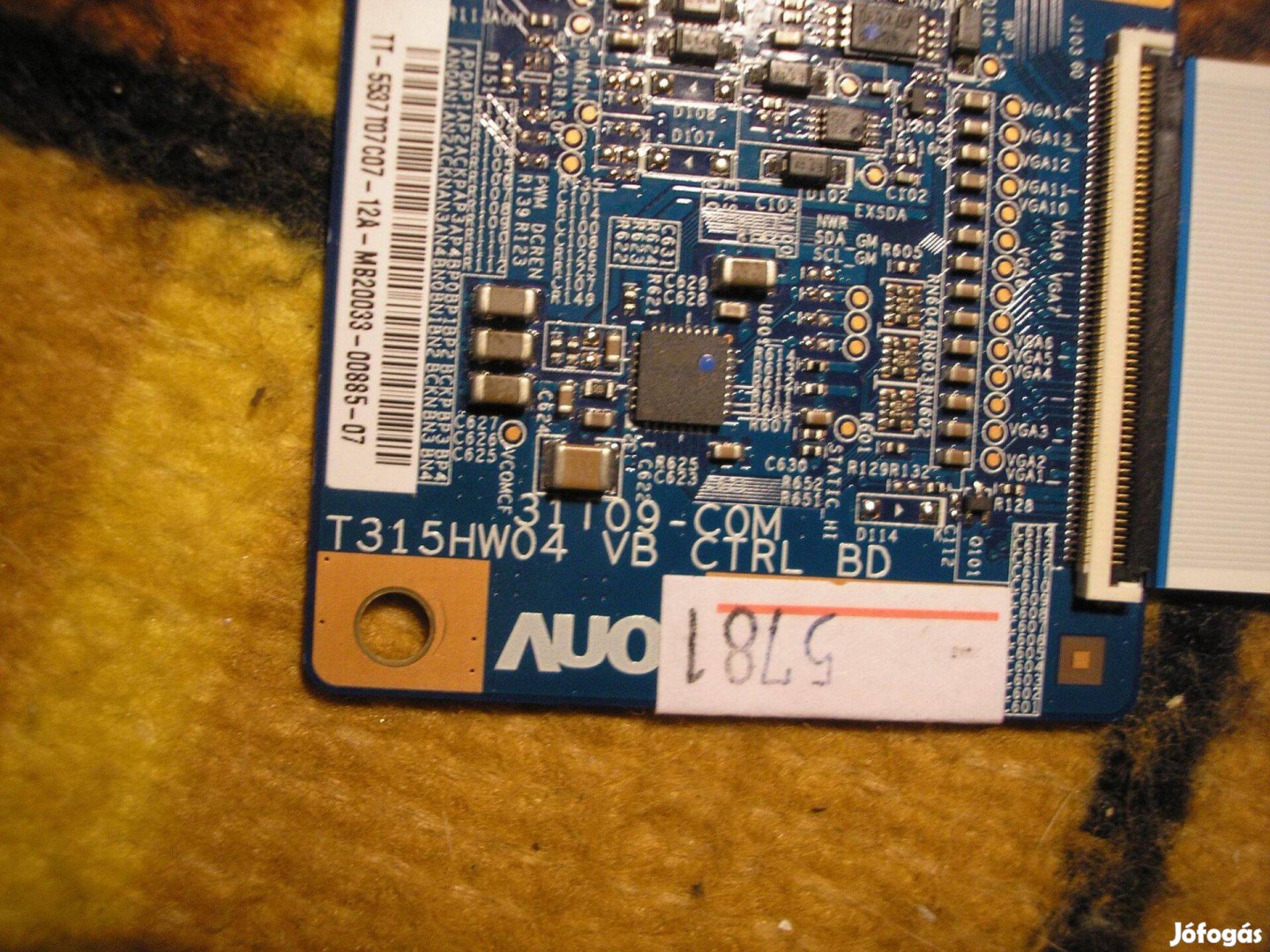 5781 Auo T-CON 31T09-C0M T315HW04 VB Auo-12306