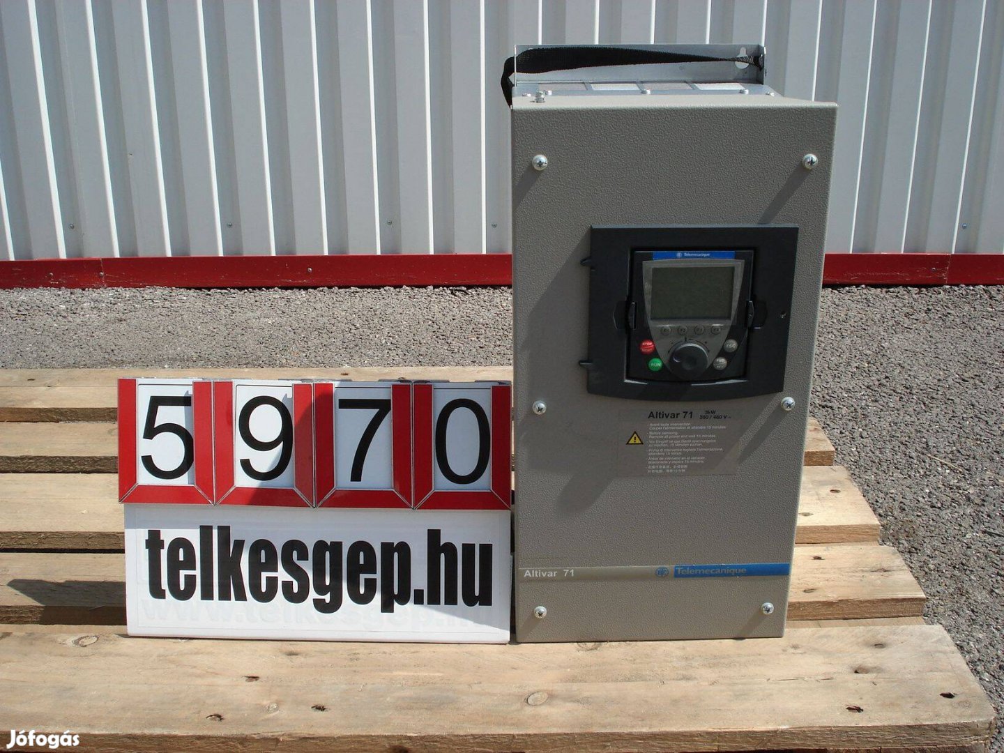 5970 - Frekvenciaváltó, Telemecanique 3 KW