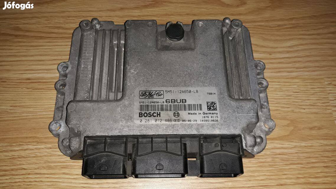 5M51-12A650-LB 6Bub Bosch motorvezérlő motor vezérlő egység ECU