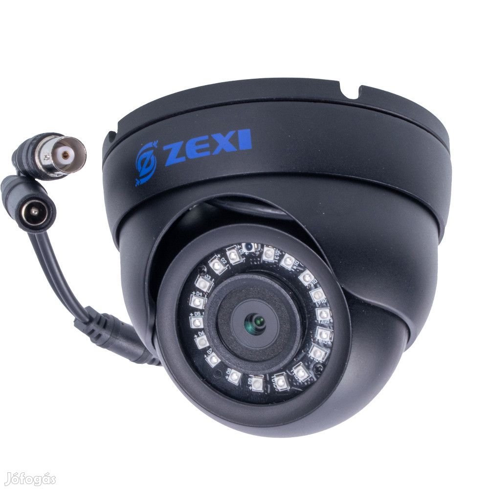 5MP AHD 2,8mm BELTÉRI/KÜLTÉRI Fekete  DOME KAMERA