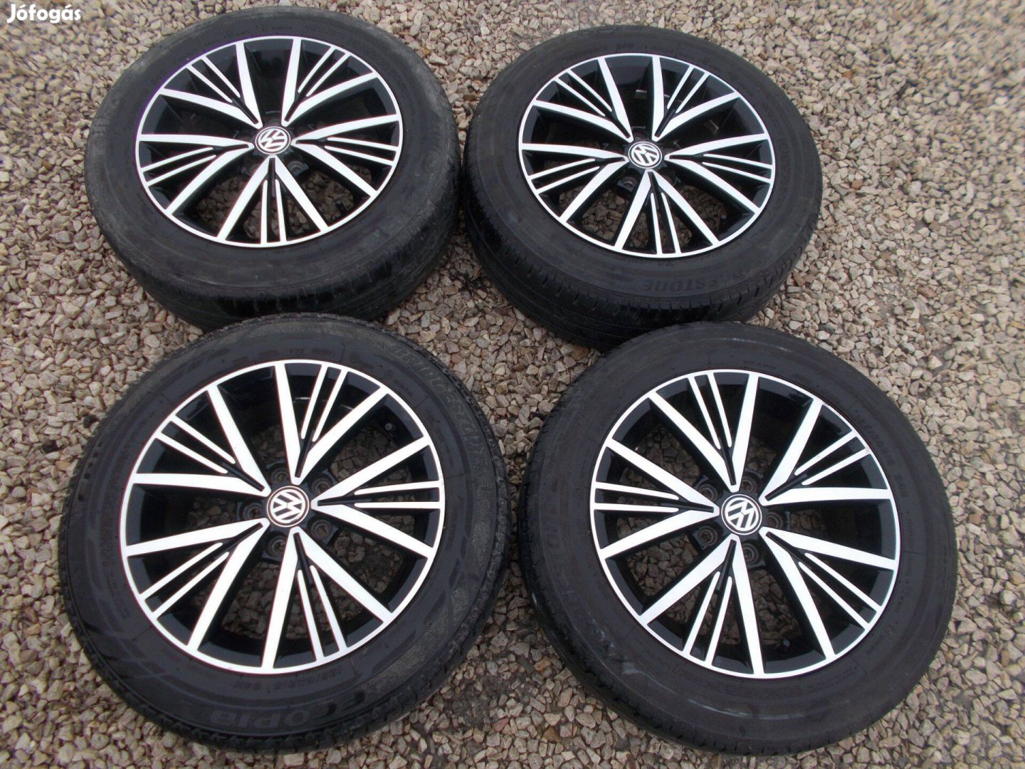 5X100 R15 VW Gyári Alufelni Gumival