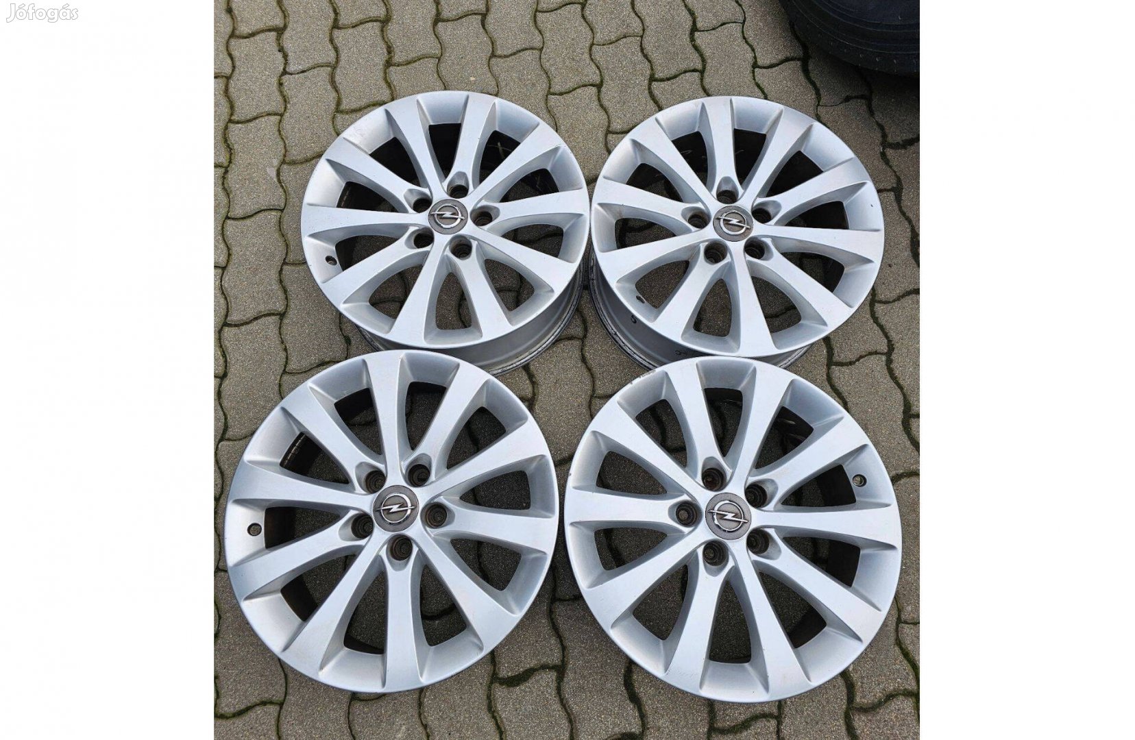 5X110 7X17 ET35 Gyári Opel GM Használt Alufelni