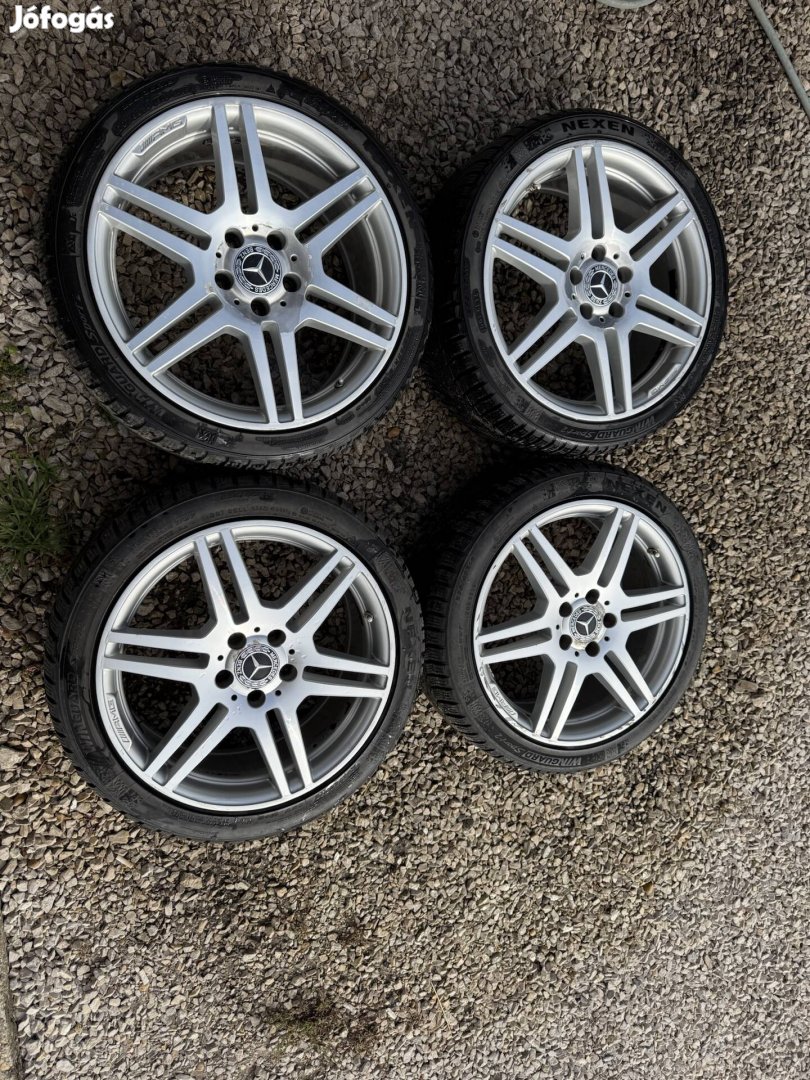 5X112 18 gyári kétszéles Mercedes amg kerék garnitúra eladó 