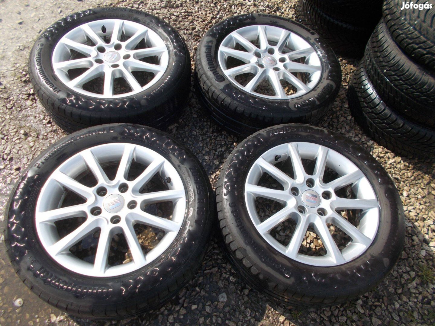 5X112 R16 SEAT Gyári Alufelni Nyárigumival SEAT,VW,Skoda,AUD