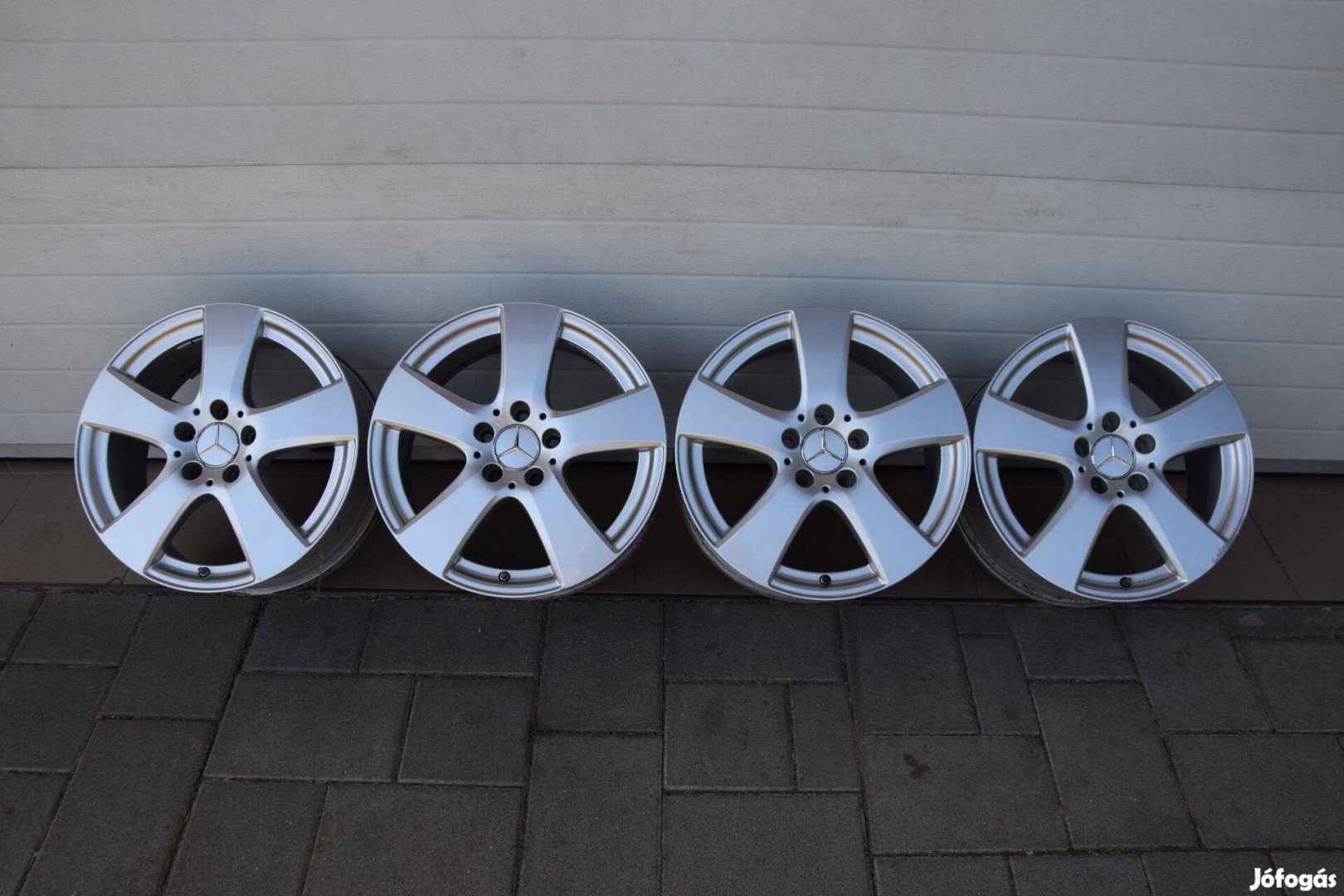 5X112, 17-es gyári Mercedes felni garnitúra, kerékgarnitúra eladó