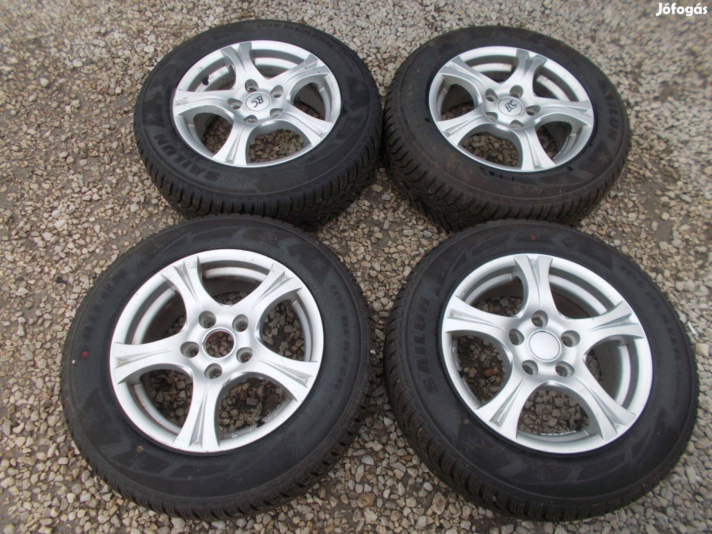 5X114.3 R15 RC Alufelni Téligumival 2024-Es