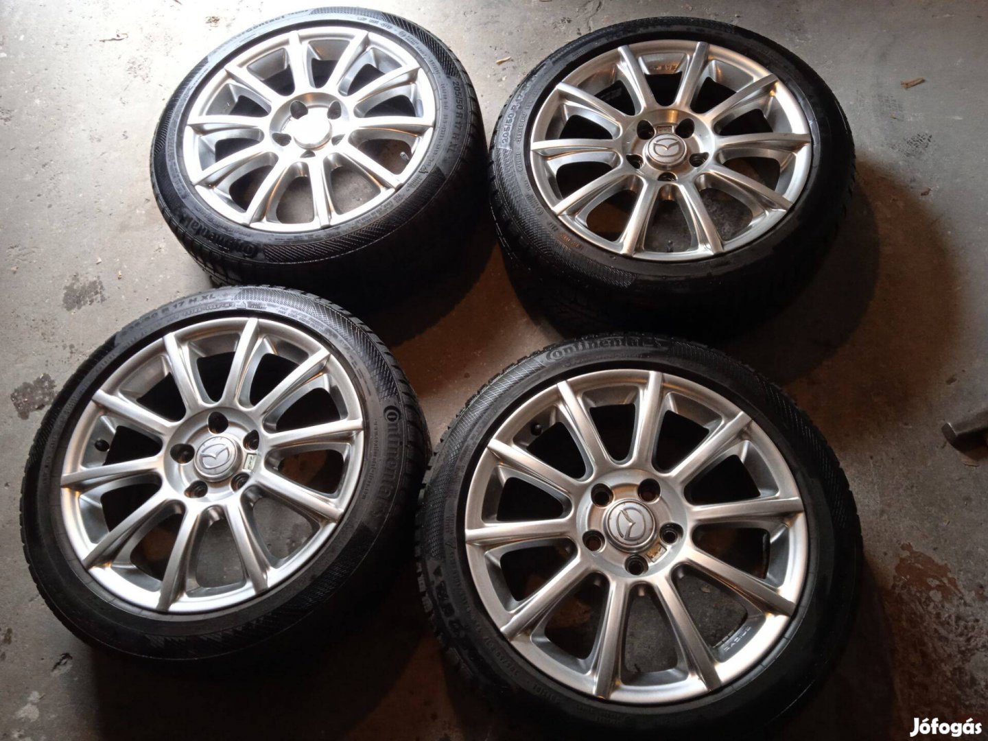 5X114,3 R17 alufelni téli gumikkal