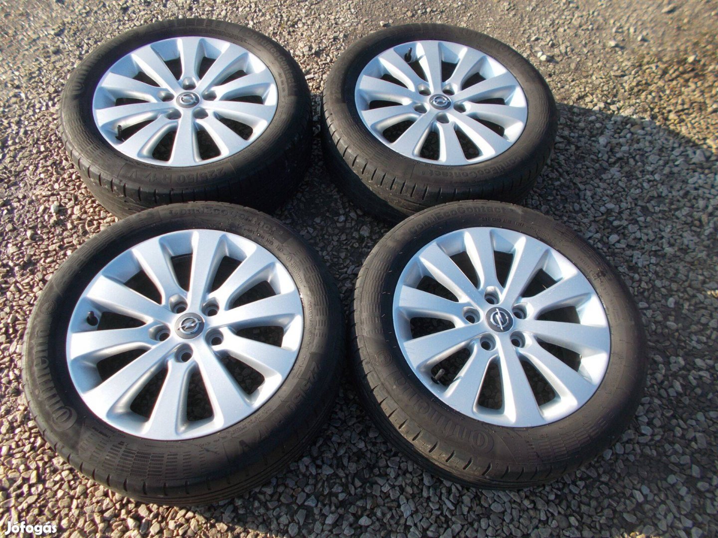 5X115 R17 Opel Gyári Alufelni Gumival