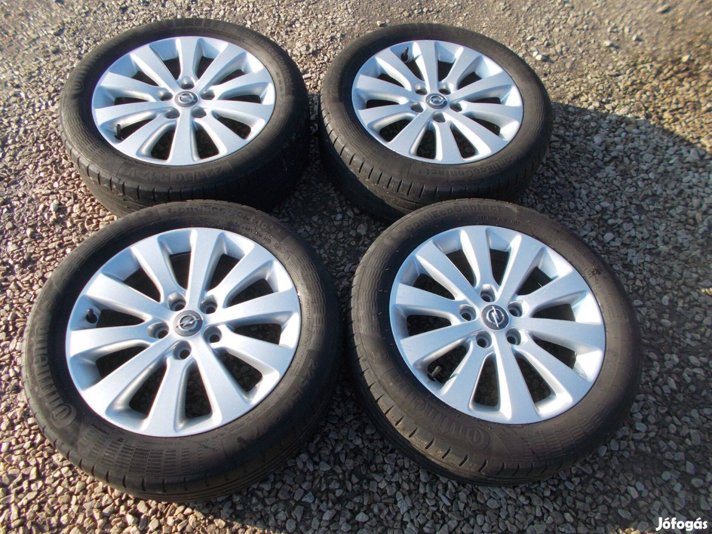 5X115 R17 Opel Gyári Alufelni Gumival