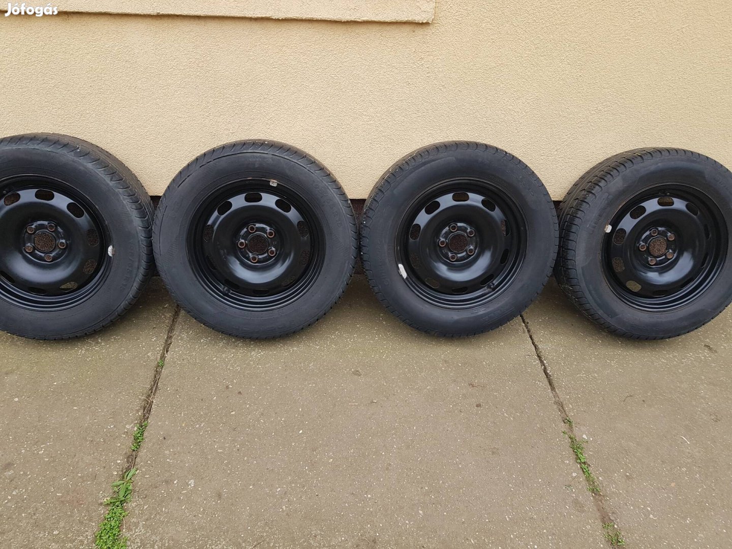 5×100 r15 lemezfelni gumival