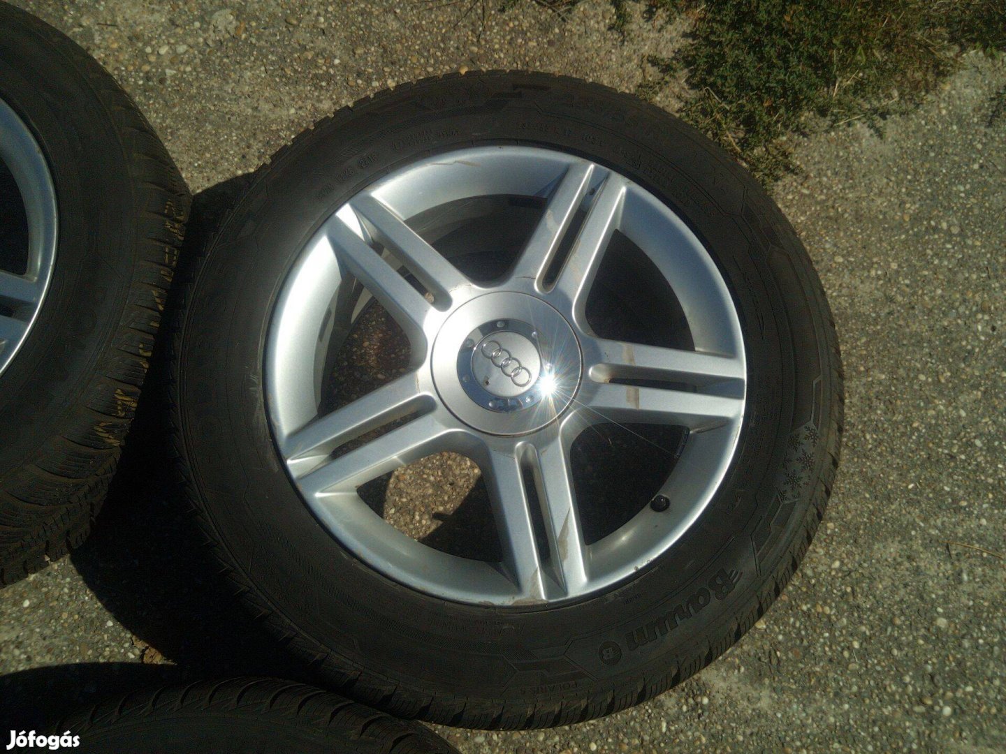 5×112 -es Audi alufelnik téli gumikkal