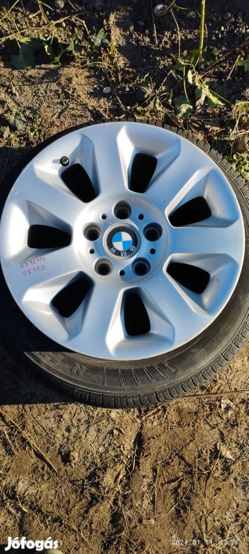 5*120 as 16"os gyári bmw alufelni garnitúra 